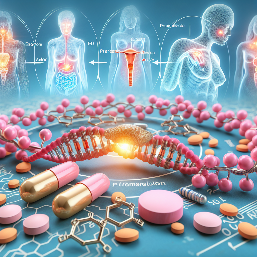 Die Wirkung von Tamoxifen auf den Östrogenrezeptor.