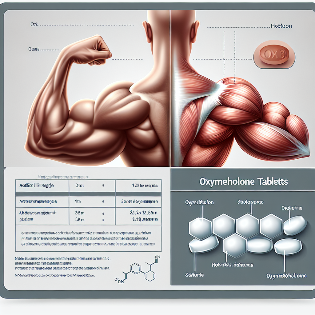 Effekt auf Muskelvolumen und Härte durch Oxymetholone Tabletten