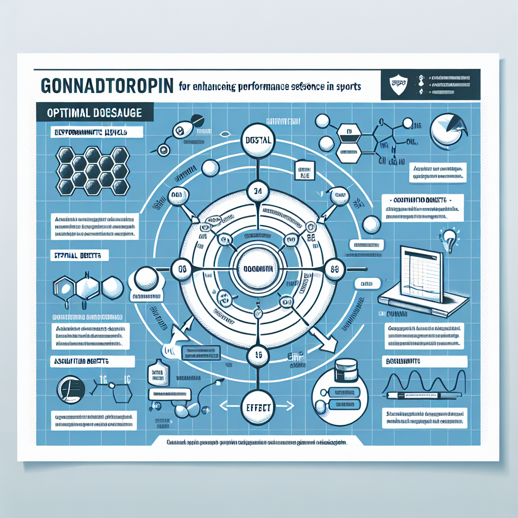 Optimale Dosierung von Gonadotropin zur Leistungssteigerung bei Hypogonadismus im Sport.