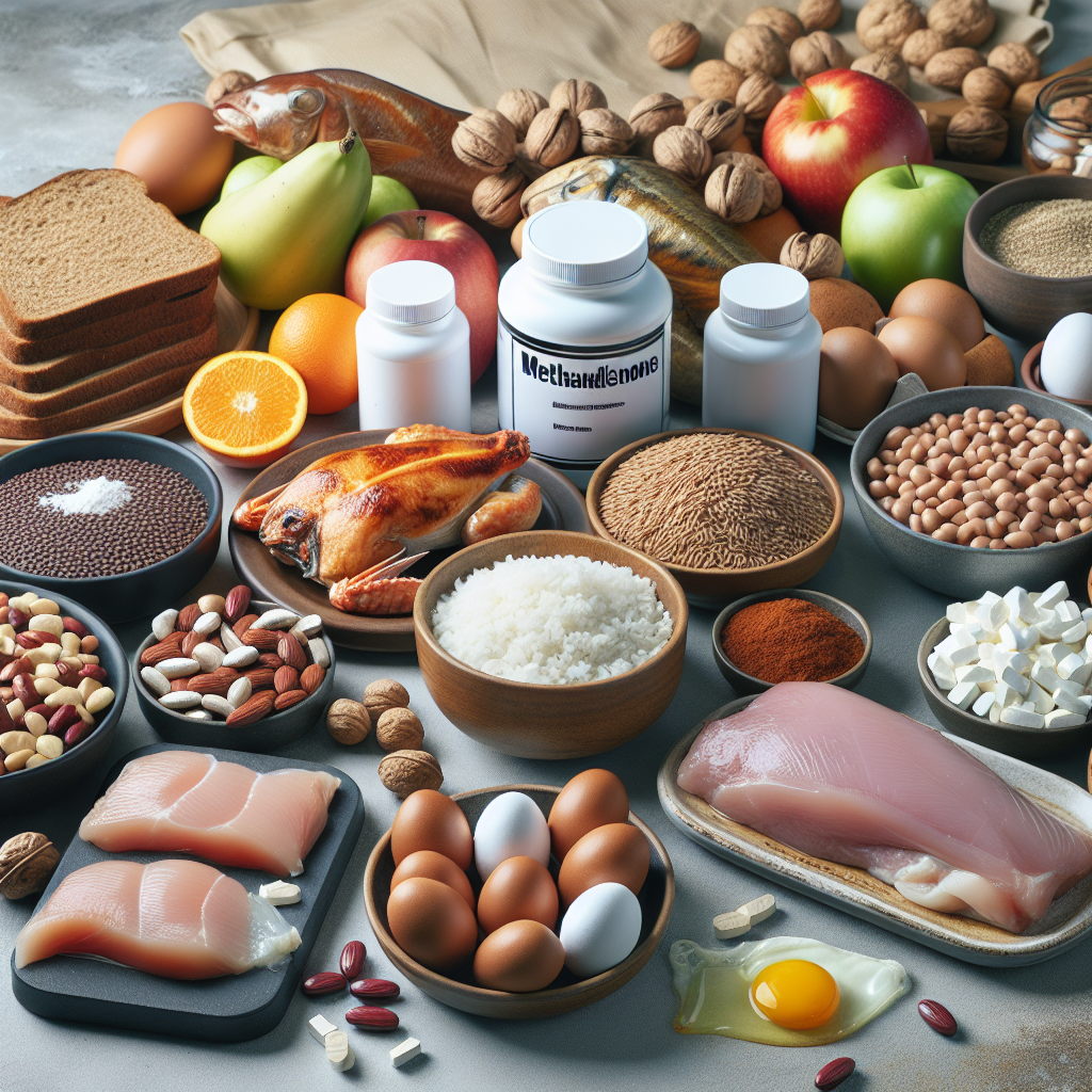 Richtige Ernährung für Masseaufbau mit Methandienon