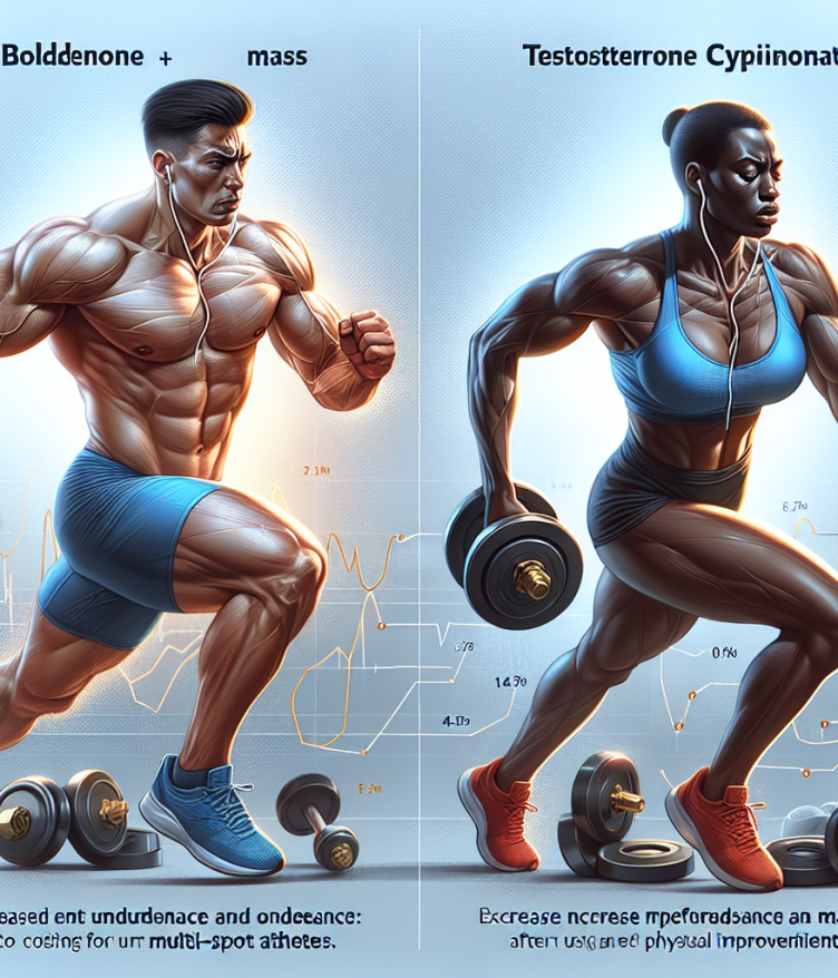 Boldenon kombiniert mit Testosteron cypionat: Ausdauer und Masse für Mehrkampfsportler