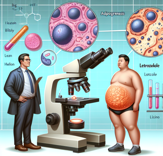 Einfluss auf Fettzellproliferation: Adipogenesehemmung unter Letrozol