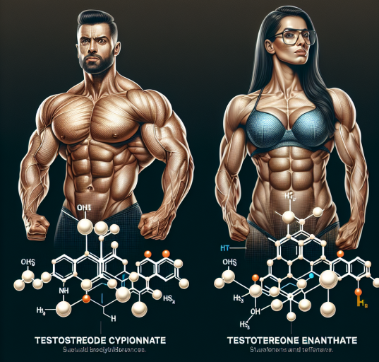 Testosteron cypionat vs. Testosteron enanthat: Was für Bodybuilder die bessere Wahl ist